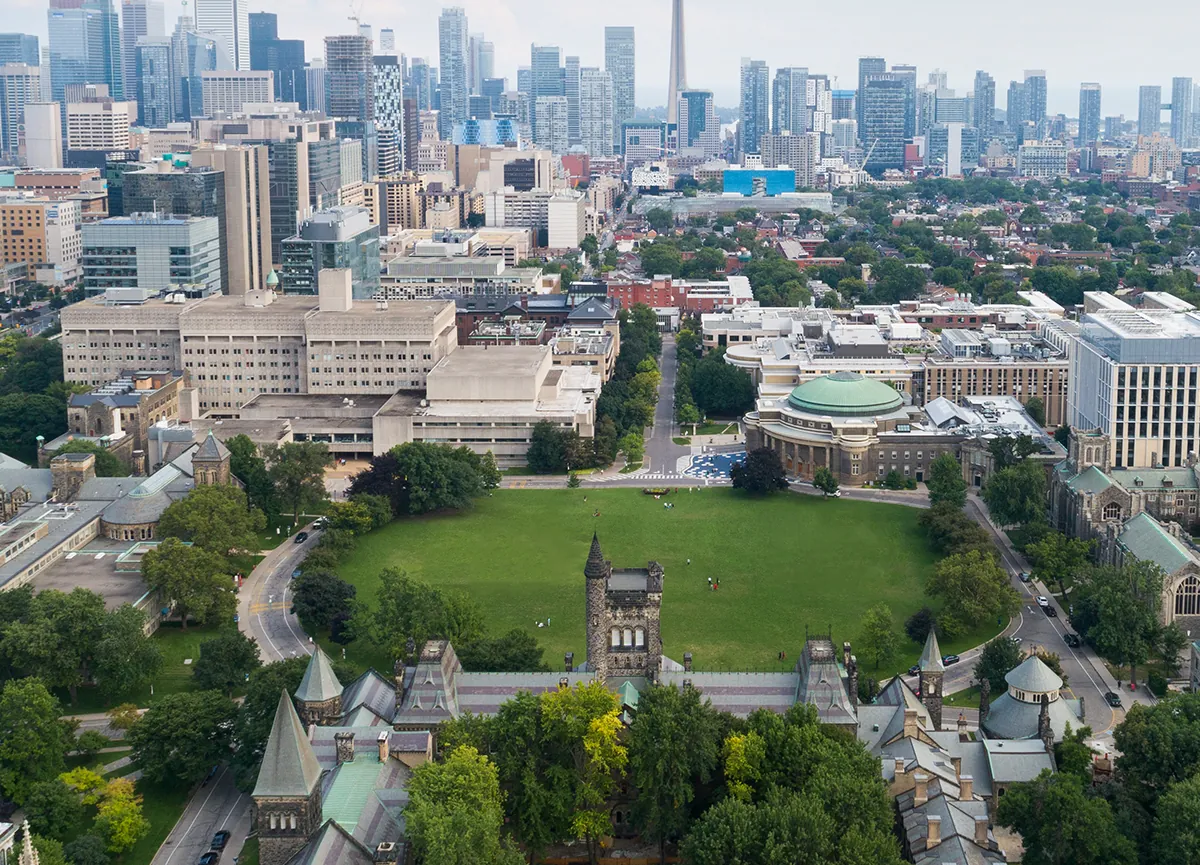 Canadian university campus